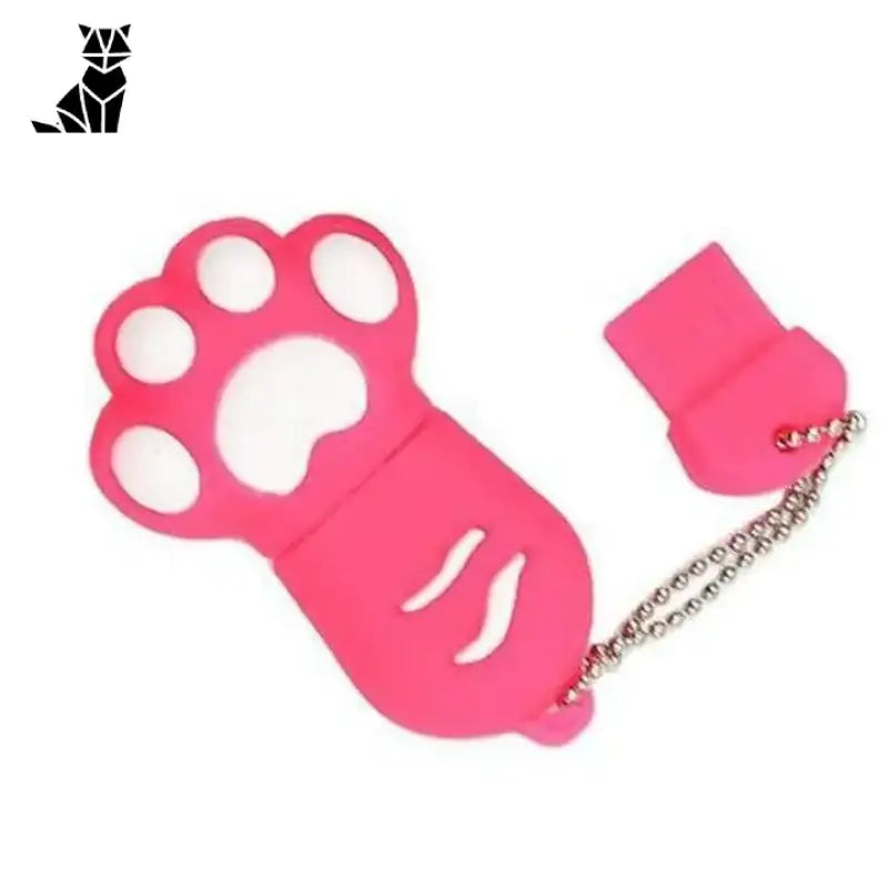 Adorable Clé Usb En Forme De Patte De Chat Pour Un Bureau Fun - 8gb / Rose