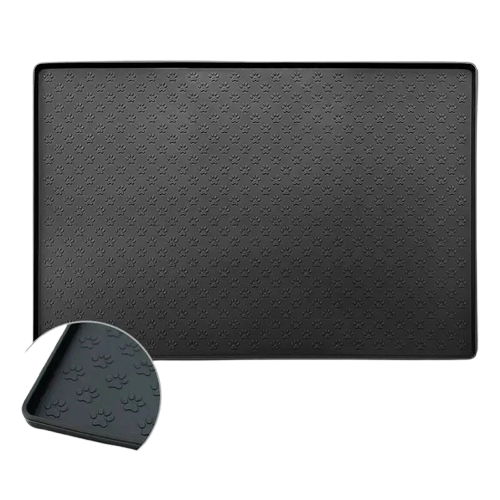 Tapis de gamelle en silicone imperméable et anti Transparent Background