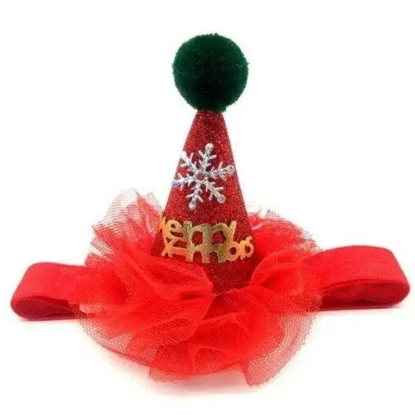 Chapeau pour Chien Pompom de Noël