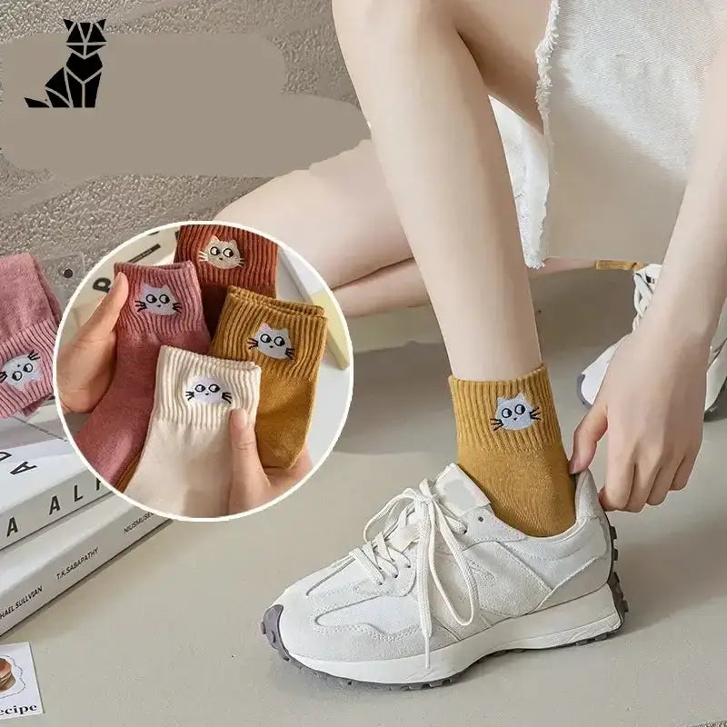 Chaussettes Chats Adorables Pour Un Confort Tout En Douceur