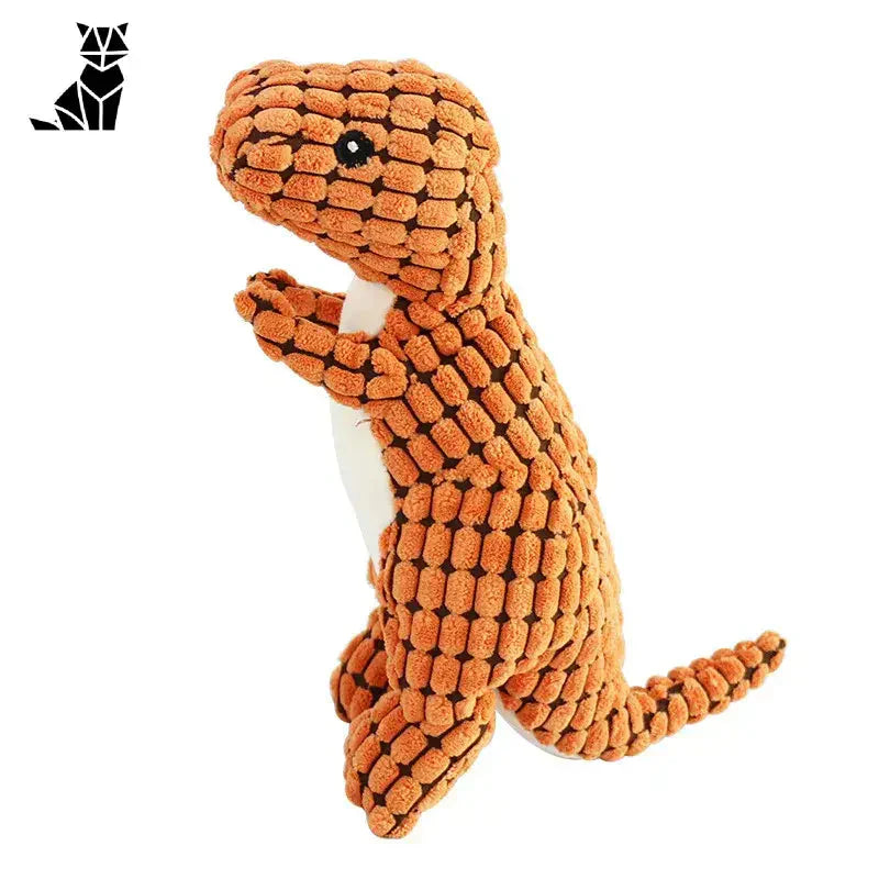 Peluche Dinosaure Original avec Mécanisme Sonore - Jouet en peluche en forme de pain de lézard