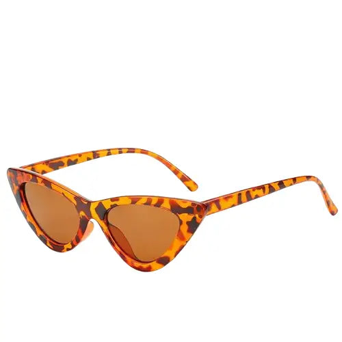 Lunettes De Soleil œil De Chat Pour Femmes Félines Et Audacieuses - Léopard Transparent Background