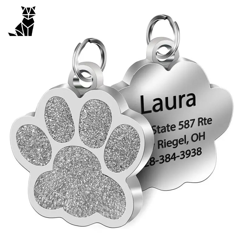 Médaille Personnalisable Pour Collier Chat Et Chien