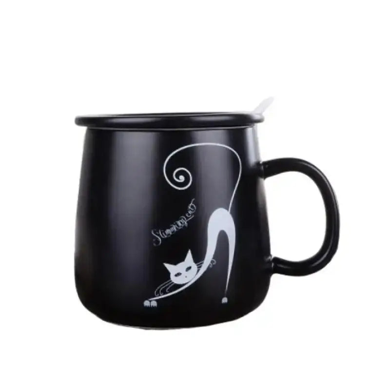 Mug Chat Blanc: Savourez Chaque Gorgée Avec élégance!