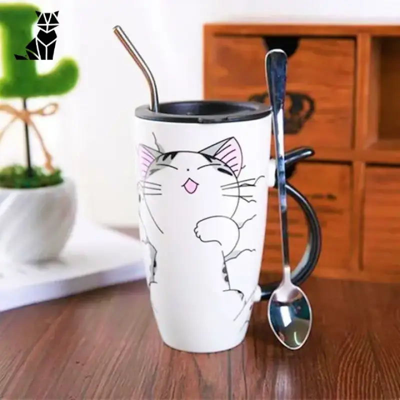 Mug Chat Thermos: Douceur Et Chaleur Au Quotidien - Happy