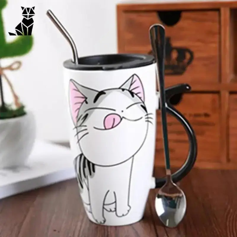 Mug Chat Thermos: Douceur Et Chaleur Au Quotidien - Miamm