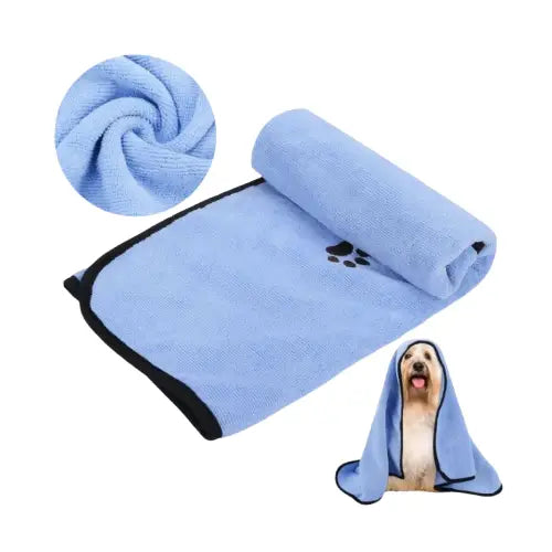 Serviette de bain pour chien Transparent Background