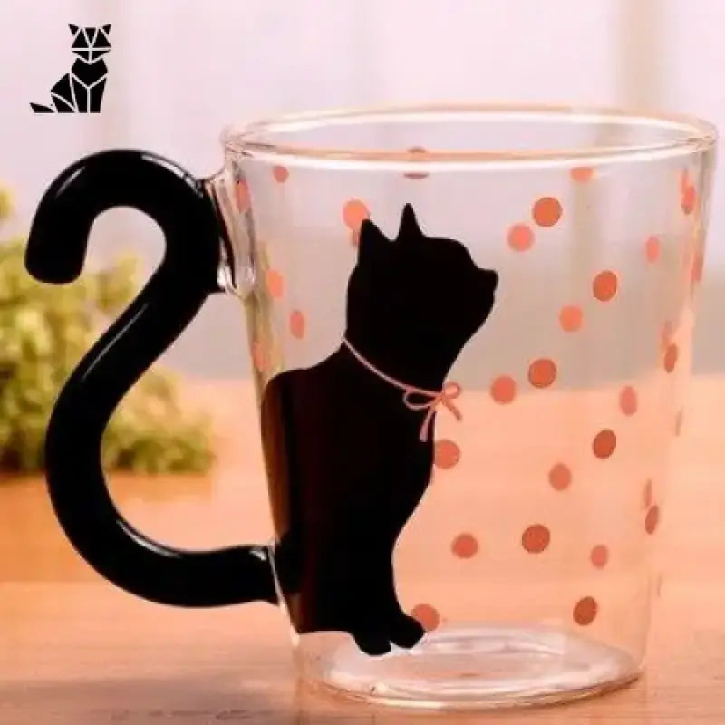 Tasse Chat: Savourez Votre Boisson Chaude Préférée Avec Style! Pois Rouge