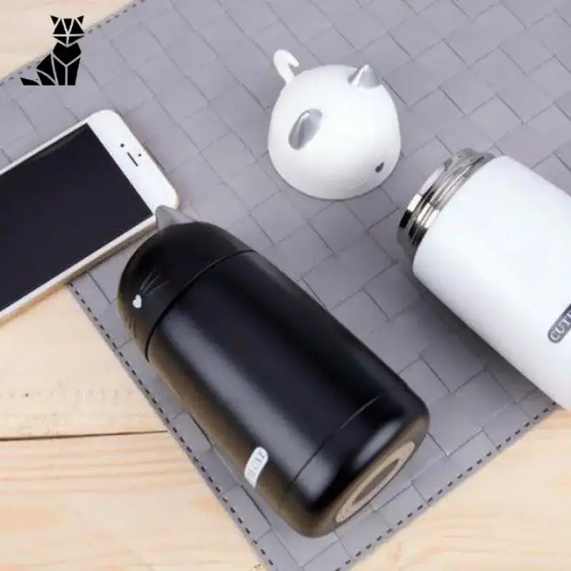 Thermos Chat: Savourez Votre Café Chaud Partout Avec Plaisir!