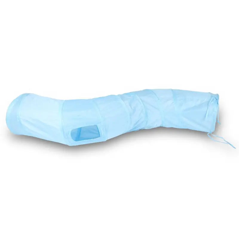 Sac en plastique bleu - Tunnel de jeu pour chat - Durable Nylon Fun