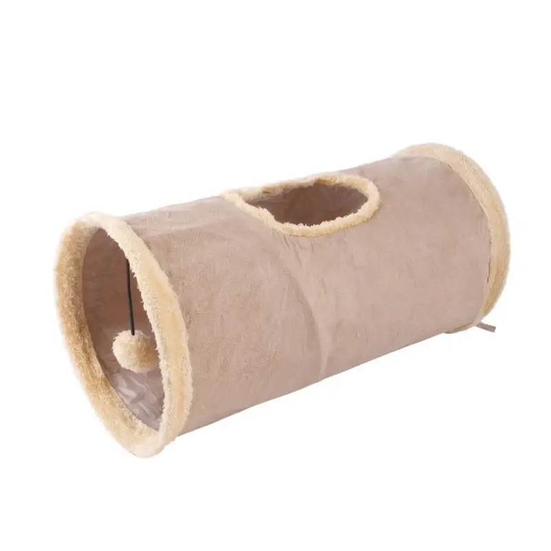 Tunnel de jeu pour chat - Durable Nylon Fun : Tapis avec tête de chat, Facile à Ranger
